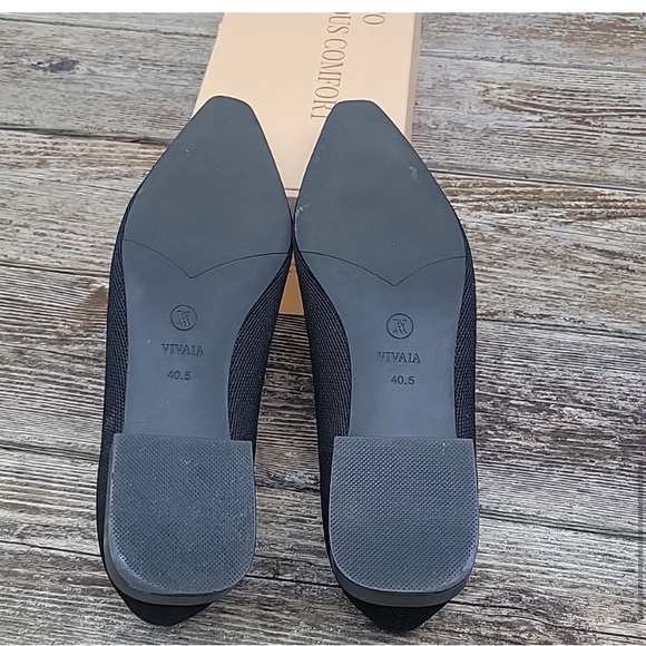 Vivaia Minnie Square Toe Flat - Picture 4 of 8